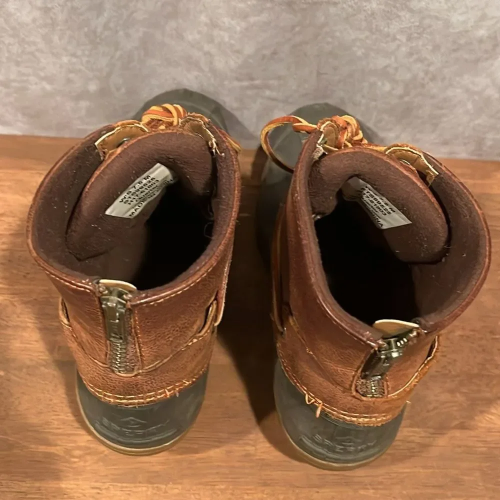 Sperry gently worn
